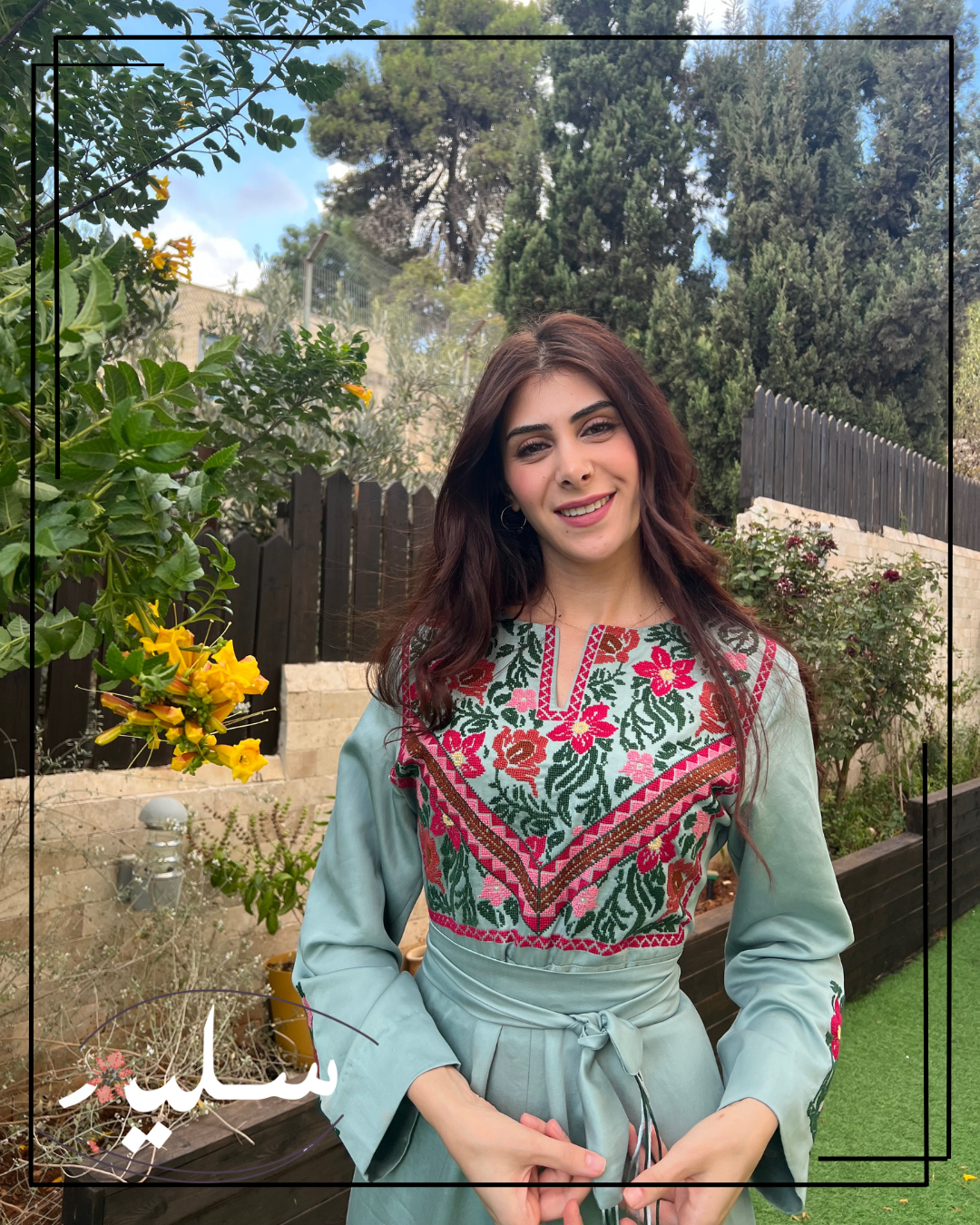 Pistachio jumpsuit exclusive design - جمبسوت باللون الفستقي