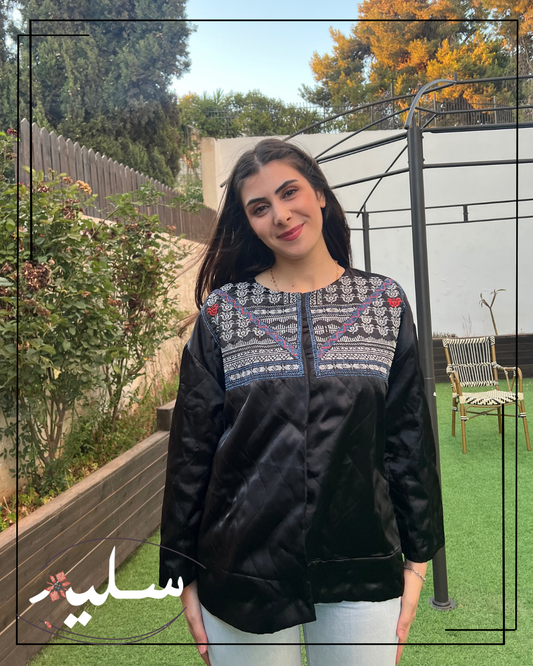 Gleaming Elegance Jacket – جاكيت الأناقة المتلألئة