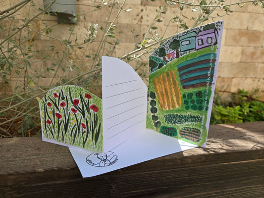 Northern Terrains of Jenin 3D Postcard