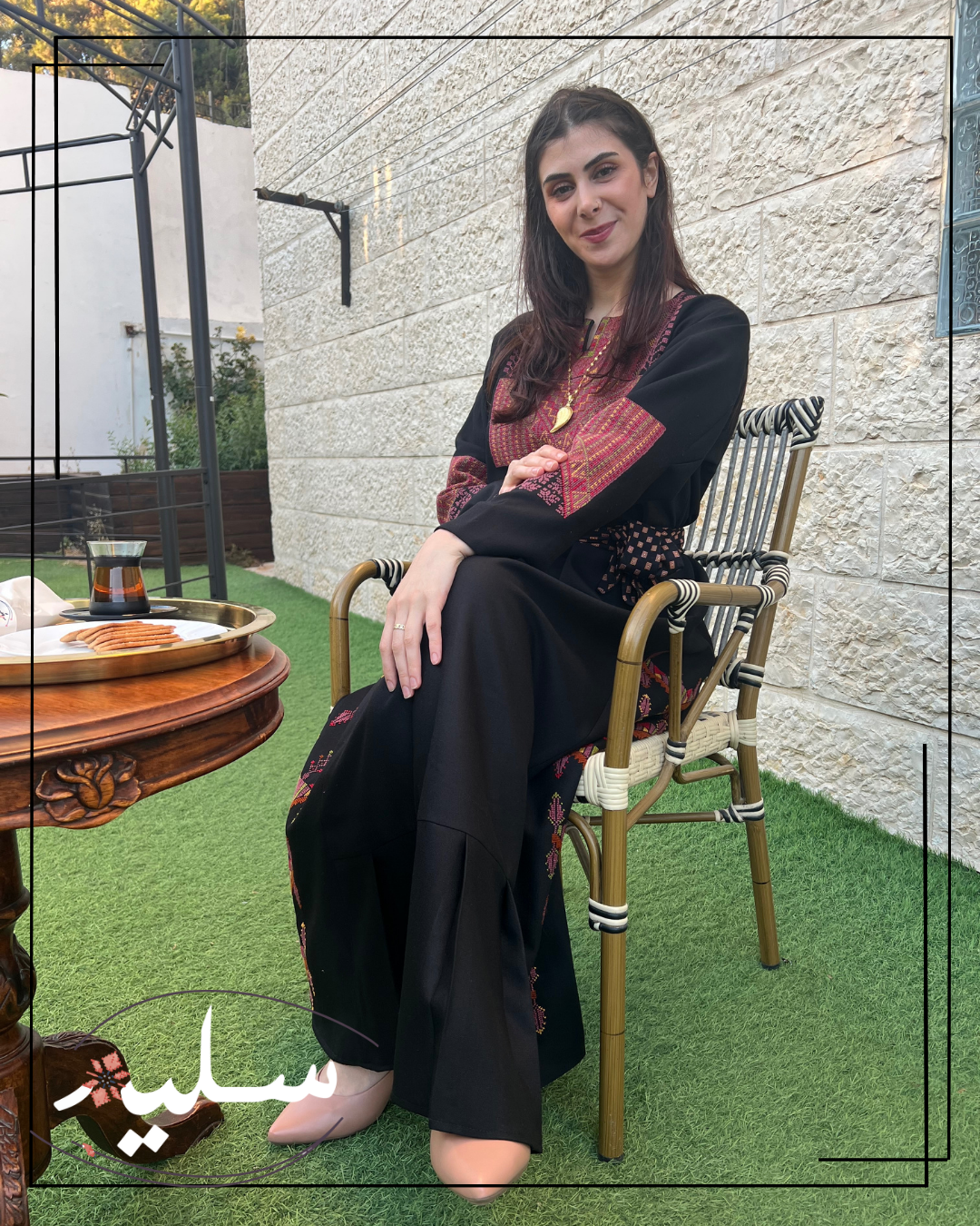 Serene Heritage Elegance thoub – ثوب التراث الهادئ