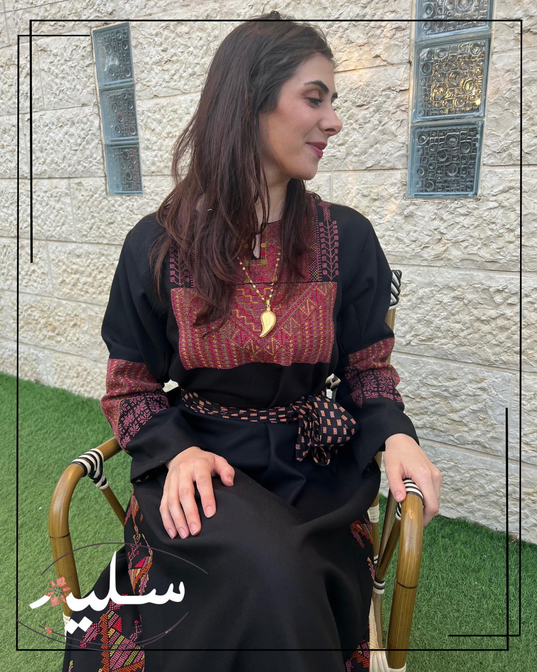 Serene Heritage Elegance thoub – ثوب التراث الهادئ