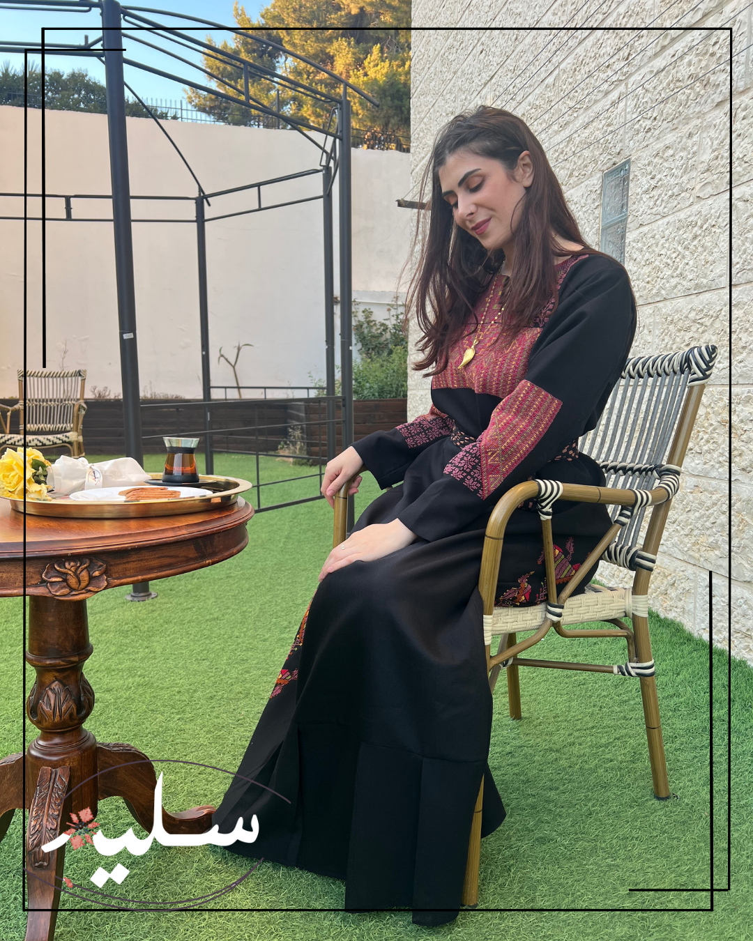 Serene Heritage Elegance thoub – ثوب التراث الهادئ