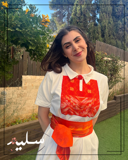 Midi Dress of Vibrant Elegance – فستان ميدي عملي بالوان الغروب