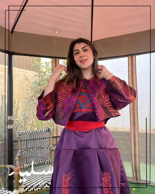 Princess Grapes Henna Dress Set